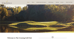 Desktop Screenshot of crossingsgolf.com